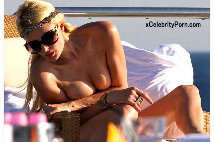 Fotos de Paris Hilton Desnuda en su Yate - Filtradas-tomando-sol-tetas-fotos-filtradas-xxx-celebrity-porn (3)